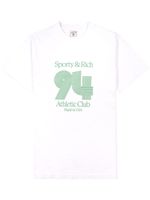 Sporty & Rich 94 Athletic Club cotton T-shirt - Blanc - thumbnail