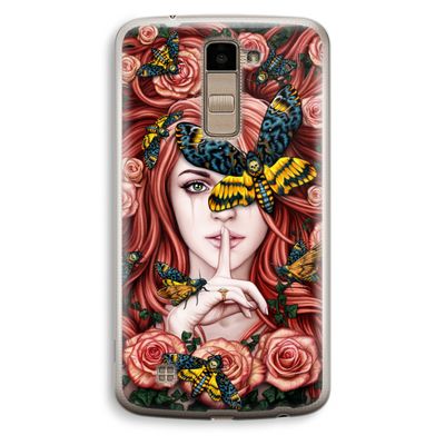 Lady Moth: LG K10 (2016) Transparant Hoesje