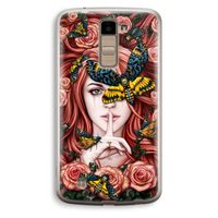 Lady Moth: LG K10 (2016) Transparant Hoesje