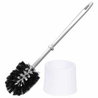 Sorex Toiletborstel met houder - wit - kunststof - vrijstaand - wc-borstel