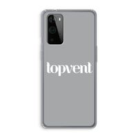 Topvent Grijs Wit: OnePlus 9 Pro Transparant Hoesje Topvent Grijs Wit: OnePlus 9 Pro Transparant Hoesje