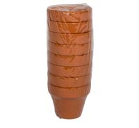 Pot roodsteen blt 0708 d8h6.8 cm - Hortus