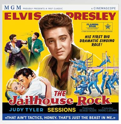 Elvis Presley - Jailhouse Rock (Flaming Star Exclusief) Geel 2-LP and CD