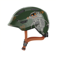 Abus helm smiley 3.0 groen robo s 45-50cm