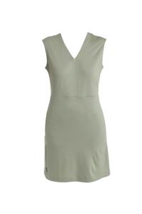 Icebreaker 200 Granary Sleeveless V Neck Jurk Dames Lichen XL