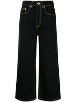 Kenzo jean court Sumire à taille haute - Noir