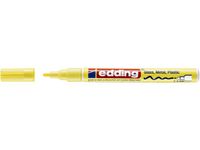 Viltstift Edding 751 lakmarker rond pastel geel 1-2mm