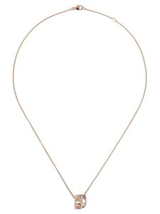 De Beers Jewellers collier Dewdrop en or rose 18ct orné de diamants