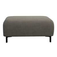 Leen Bakker - Hocker Elsa - Eden - Stof - Taupe - 77x99x45 Cm