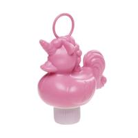 Licht roze eenhoorn badeendje badspeelgoed 12 cm