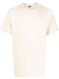 Jacquemus t-shirt à logo imprimé - Tons neutres