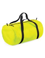 Atlantis BG150 Packaway Barrel Bag - Fluorescent-Yellow/Black - 50 x 30 x 26 cm
