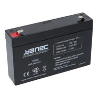 YANEC loodaccu 6v 7.2ah