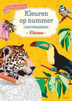 Kleuren op nummer voor volwassenen Dieren (Paperback)