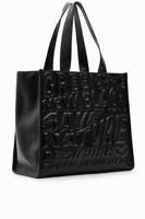 Shoppertas met teksten - BLACK - U