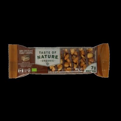 Dark chocolate peanut caramel bio 40 Gram