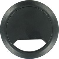 Kabeldoorvoer zwart 80 mm - thumbnail
