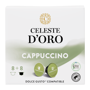 Celeste d&apos;Oro - Finest Cappuccino - 16 DG cups