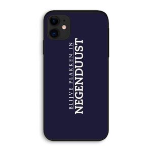 Blijve plakken in Negenduust: iPhone 11 Biologisch afbreekbaar hoesje