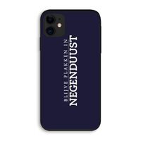 Blijve plakken in Negenduust: iPhone 11 Biologisch afbreekbaar hoesje