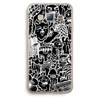 Vexx Black Mixtape: Samsung Galaxy J3 (2016) Transparant Hoesje