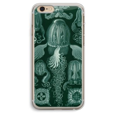 Haeckel Cubomedusae: iPhone 6 Plus / 6S Plus Transparant Hoesje
