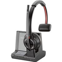 POLY W8210-M, MSFT Headset Draadloos Hoofdband Kantoor/callcenter Bluetooth Zwart - thumbnail