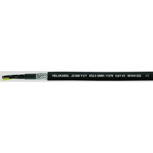 Helukabel JZ-600-Y-CY Stuurstroomkabel 4 G 1.5 mm² Zwart 11548-1000 1000 m
