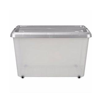 Iris opbergbox 50 liter wieltjes