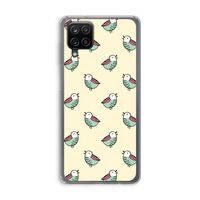 Vogeltjes: Samsung Galaxy A12 Transparant Hoesje Vogeltjes: Samsung Galaxy A12 Transparant Hoesje