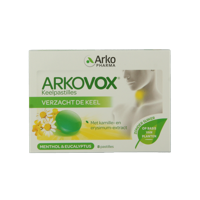 Arkovox Menthol eucalyptus keelpastilles 8 Pastilles