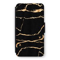 Gouden marmer: iPhone 12 mini Flip Hoesje
