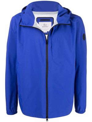 Woolrich veste à patch logo - Bleu
