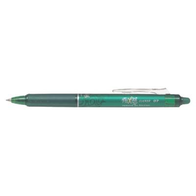 Rollerpen PILOT friXion clicker medium groen | 12 stuks