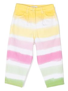 Monnalisa Gestreepte broek - Geel