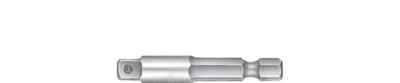 Wiha 724014050 Gereedschapschacht Binnenvierkant, binnenzeskant 1/4" E6,3 - 01935
