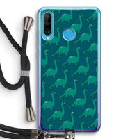 Diplodocus: Huawei P30 Lite Transparant Hoesje met koord