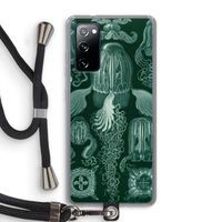 Haeckel Cubomedusae: Samsung Galaxy S20 FE / S20 FE 5G Transparant Hoesje met koord