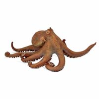 Plastic speelgoed figuur octopus 20 cm - thumbnail