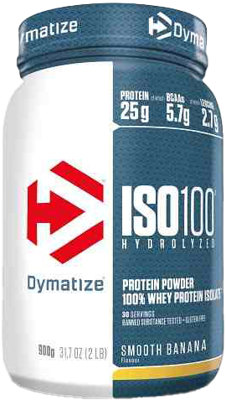 Dymatize ISO 100 Hydrolyzed Smooth Banana (900 g)
