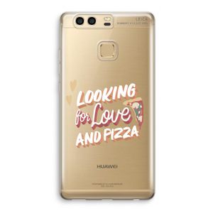 Pizza is the answer: Huawei P9 Transparant Hoesje