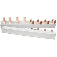 Kamrail 3 fase 12pol. 17,8mm gebogen wit - 4000300