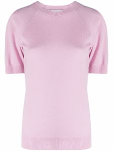 Stella McCartney t-shirt en maille fine - Rose