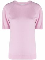 Stella McCartney t-shirt en maille fine - Rose - thumbnail