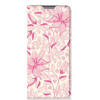 Xiaomi 12 Pro Smart Cover Pink Flowers - thumbnail