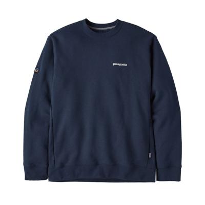Patagonia Fitz Roy Icon Uprisal Crew Sweatshirt Sweater New Navy M