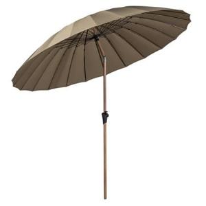 WOOOD Monica Parasol - Aluminium - Zand - 249x280x280 cm