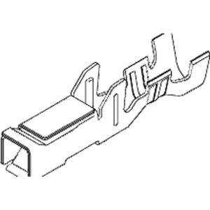 Molex 506958000 OBD II CRIMP REC TE 506958000 Molex Inhoud: 4000 stuk(s)