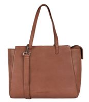 Cowboysbag Laptop Bag Babell 15.6 inch-Cognac - thumbnail