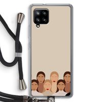 Girls girls girls: Samsung Galaxy A42 5G Transparant Hoesje met koord